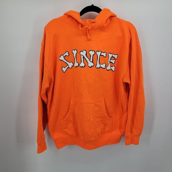 SINCE 1982 mens medium orange bone spellout cotton Independent trading company - Picture 10 of 10